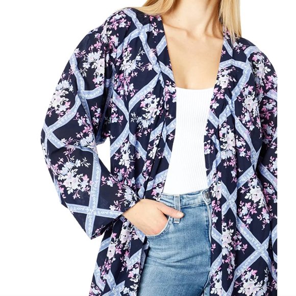 NWT Free People I'm The One Robe / Midnight Combo, XS/S - Picture 3 of 3